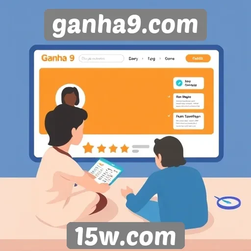 Experiência de usuário no site ganha9.com